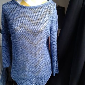 Christopher & Banks Mesh Blouse